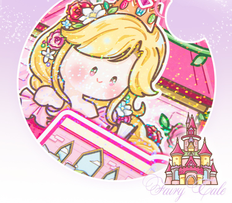 语闲阿果DIY童话书套盒 可爱创意免裁剪儿童益智送人立体手工礼物详情9