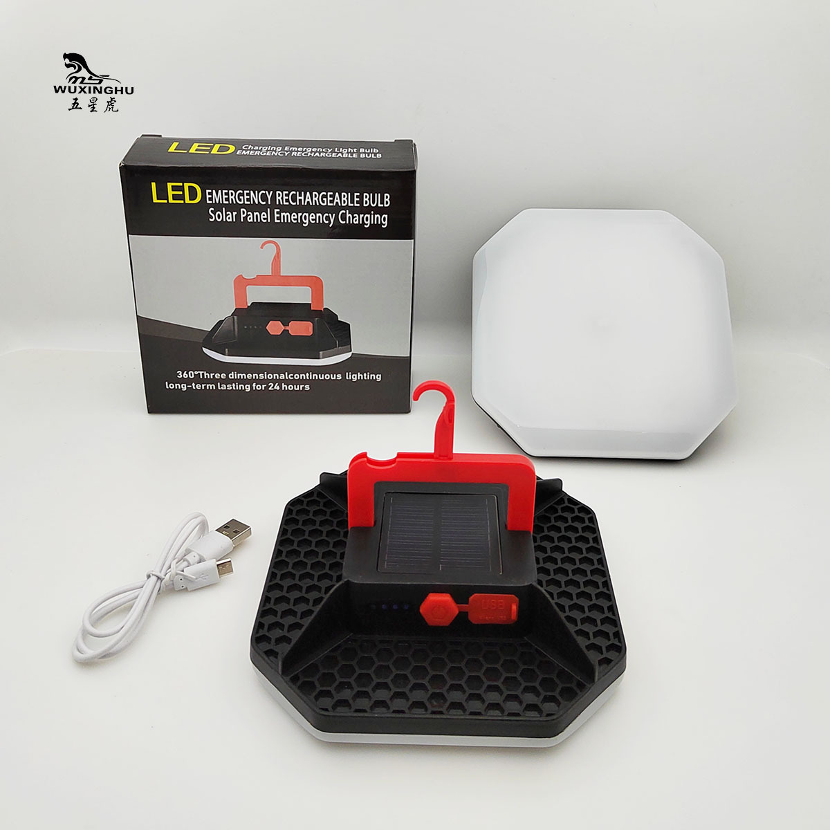 Factory direct sales of outdoor solar street lamps, tent lamps, camping lamps, night market lamps, LED charging and waterproof lamps pic 7