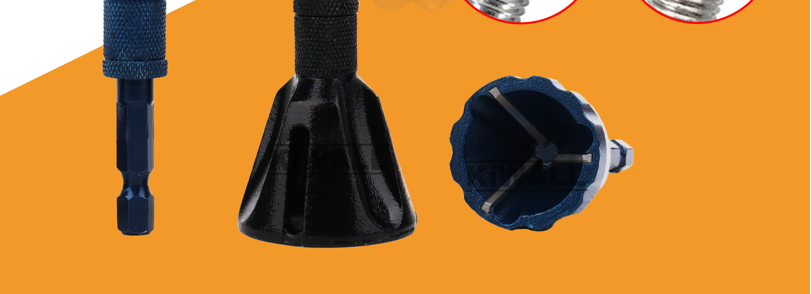 去毛刺倒角器外圆倒角刀螺纹圆角修边刀螺丝螺栓修边钻螺丝杆详情5