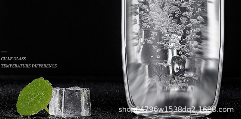 The new thickened heat-resistant glass cup, portable tea-water separation glass cup, compact and suitable for both men and women, large-capacity dwen Dwen cup pic 14