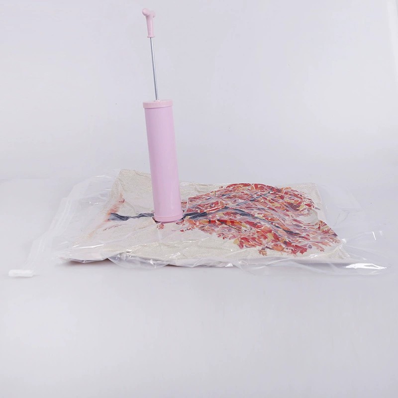 真空压缩袋收纳袋 被子羽绒衣服真空透明抽气式包装袋工厂现货详情6