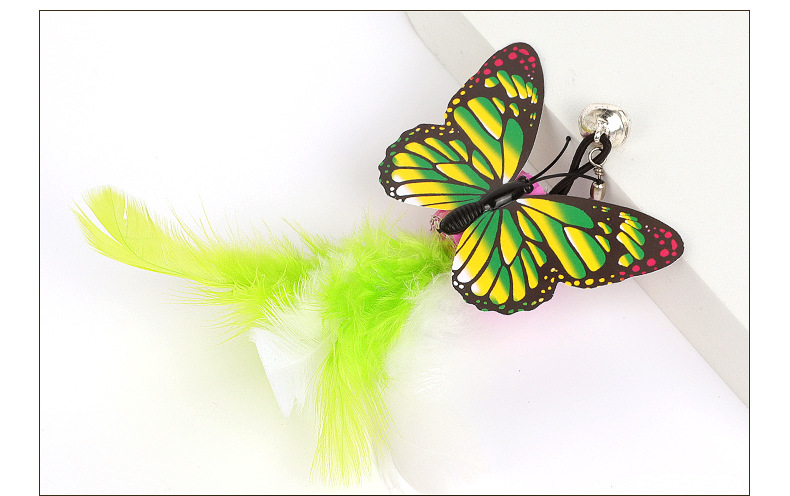 Pet supplies, pet supplies, pet toys, pendants, feather butterflies, cat toys, self-entertainment toys, feather butterflies, cat toys pic 12