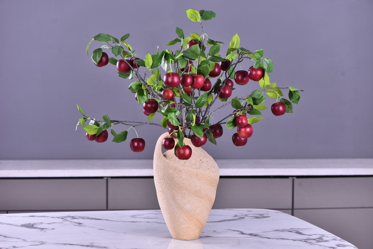 Wholesale of artificial apple branches, multi-leaf home decoration fruit branches, new Chinese-style New Year decoration berries from the manufacturer pic 40