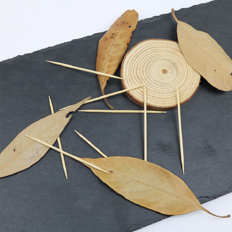 Double-headed bagged long toothpicks, tea bamboo toothpicks, wholesale portable disposable household toothpicks, hotel toothpicks pic 7