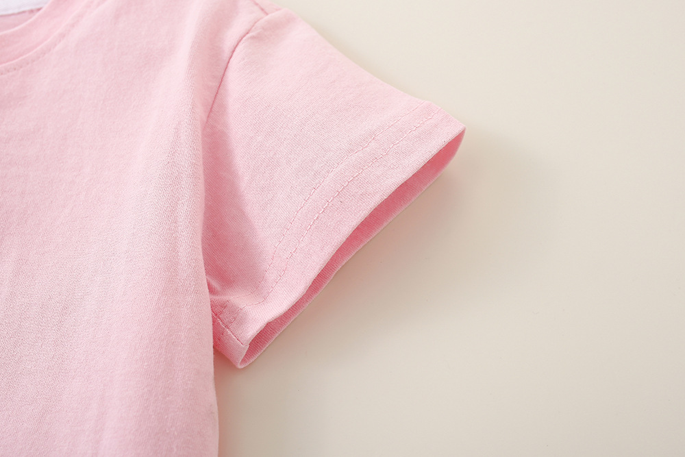 夏装2024新款儿童短袖T恤男女童夏季童装中小童韩版纯棉半袖t时髦详情30