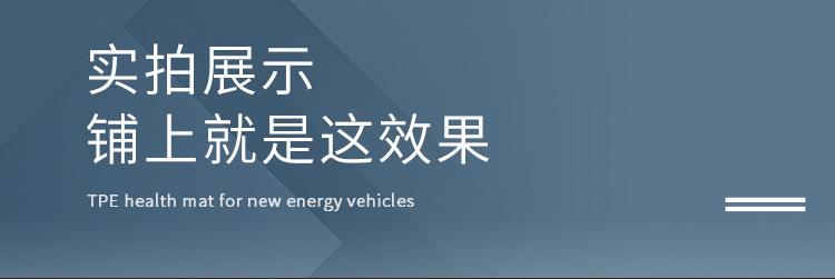 适用于25款特斯拉焕新款Model Y汽车脚垫防水TPE脚垫后备箱垫代发详情17