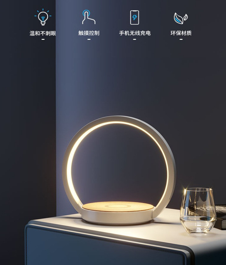 水晶台灯钻石玫瑰台灯USB充电LED床头卧室氛围灯详情8