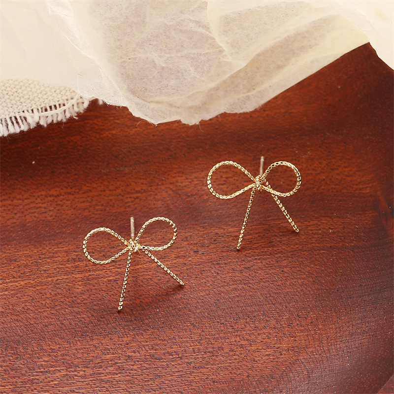 925银针复古耳环几何金属耳钉小众气质高级感爆款百搭耳饰批发详情10