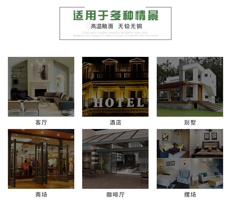 Wholesale decorative jars and ornaments, blue and white general jars, hand-painted antique official kiln ceramic vases, hydroponic storage jars pic 11