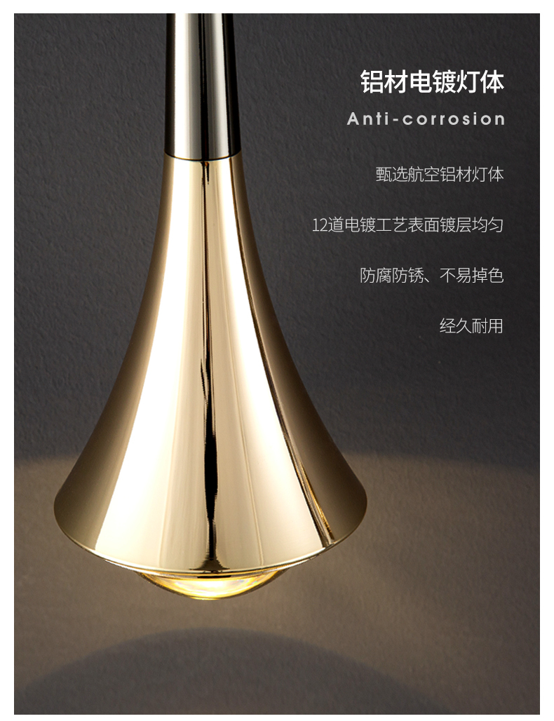 The LED telescopic suspended creative round ball pendant lamp is simple, modern and light luxury. It is a smart small hanging device for the bedside bar in the bedroom pic 26