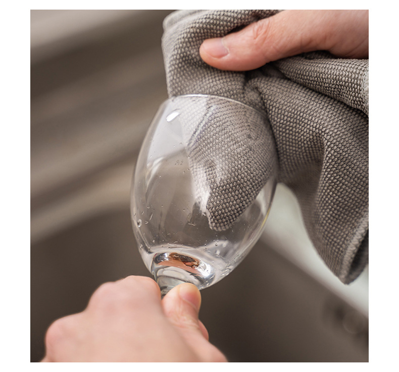 工厂生产超细纤维珍珠抹布 40*40CM 家居多功能清洁擦试布详情16