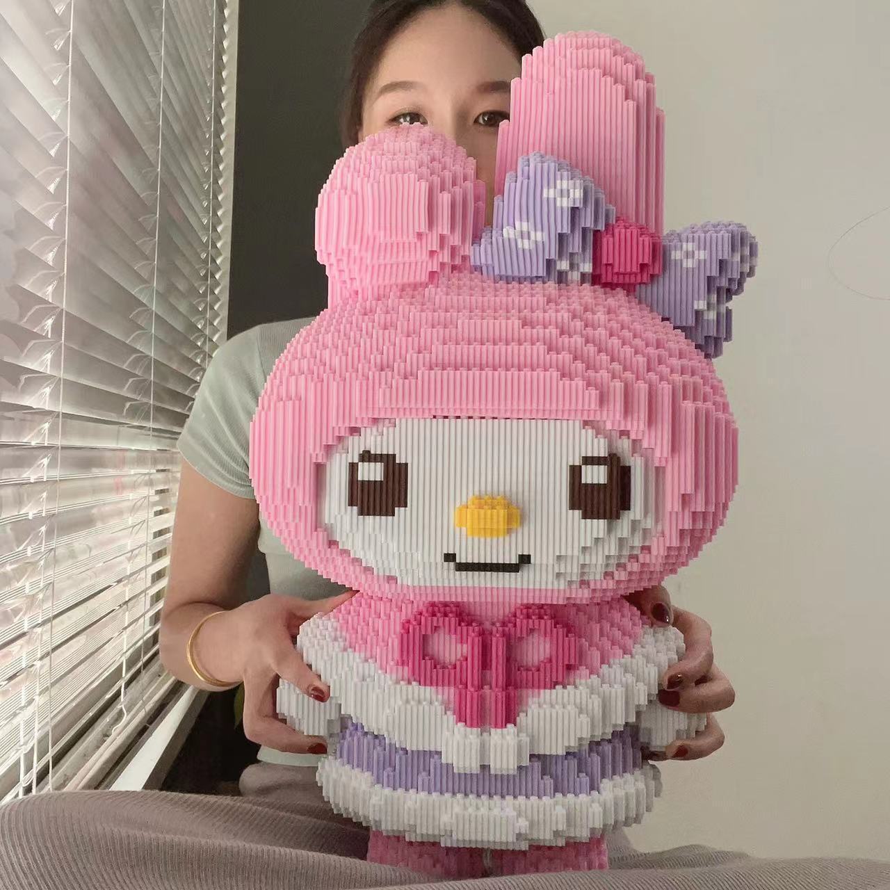 美乐迪积木兼容乐高积木立体拼图儿童益智小颗粒玩具女孩节日礼物详情3