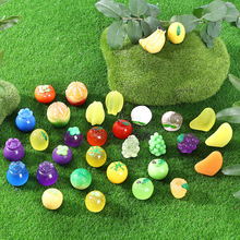 仿真水果番茄立体食玩娃娃屋冰箱贴奶油胶夜光diy饰品树脂配件详情7