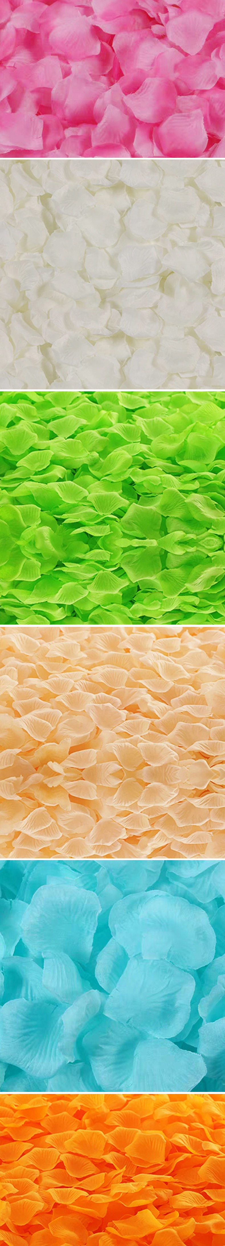 Wedding ceremony, wedding room, date, proposal, atmosphere decoration, flower scattering, hand-thrown flowers, rose artificial petals, silk flowers pic 35