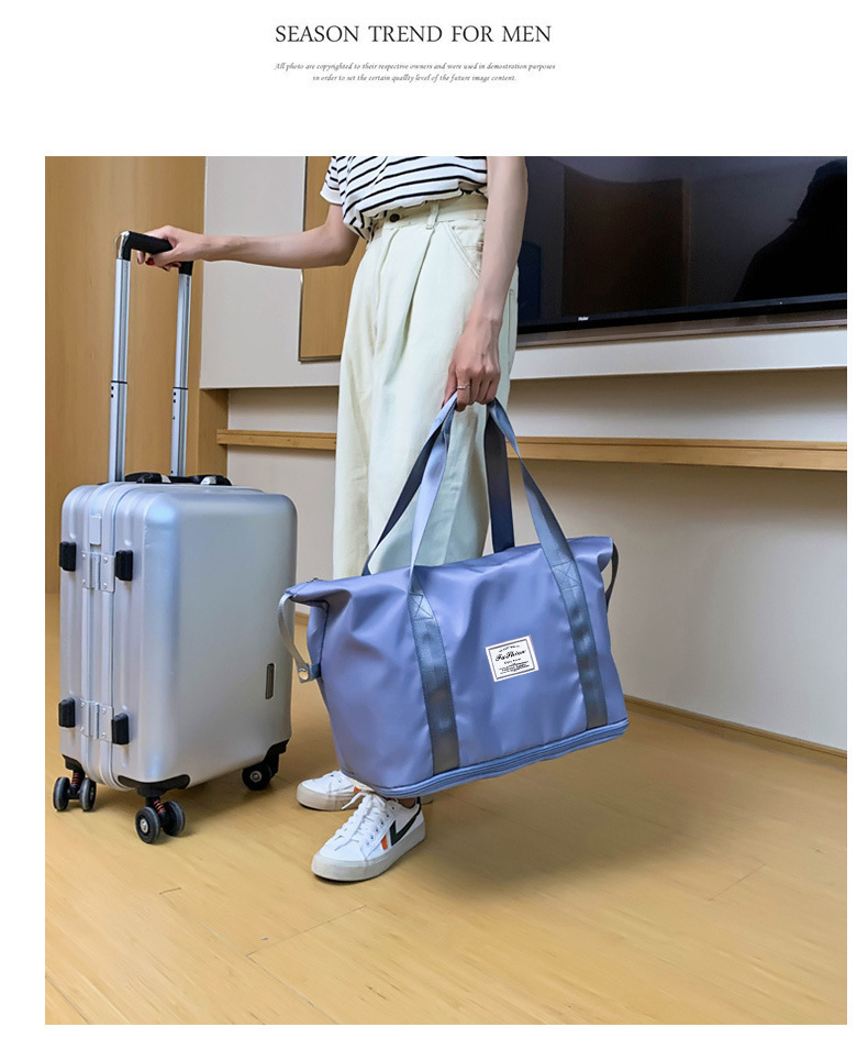 瑜伽健身包大容量户外旅行包可印LOGO干湿分离运动手提单肩包批发详情21