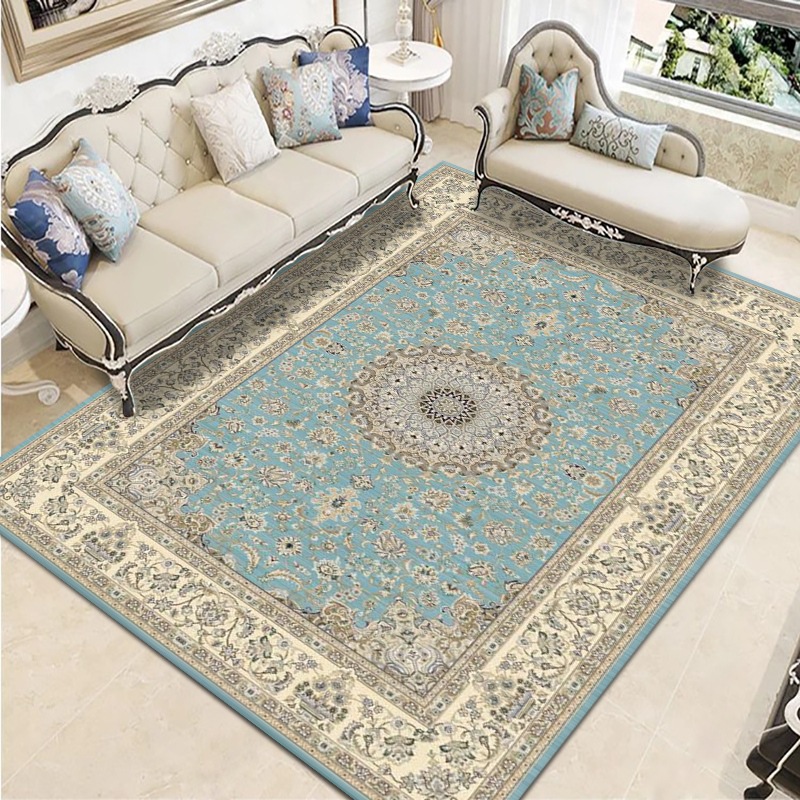 Nordic-style Persian carpet floor MATS, household full coverage washable living room carpets, door floor MATS, bathroom and toilet absorbent MATS, anti-slip floor MATS pic 2