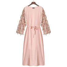 穆斯林阿拉伯中东男士绣花长袍唐装回族民族服装亚马逊新品TH816详情21