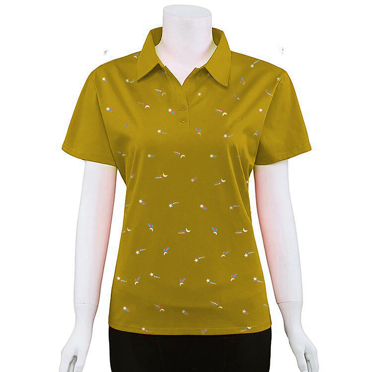 夏装新款妈妈翻领短袖棉T恤衫中老年女装大码T恤衫中年女士上衣详情10