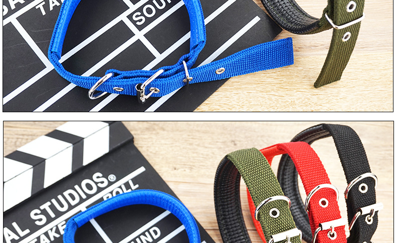 Pet supplies, pet supplies in stock wholesale, classic pet supplies, medium and large-sized dog foam, dog neck collar, colorful adjustable dog collar pic 10