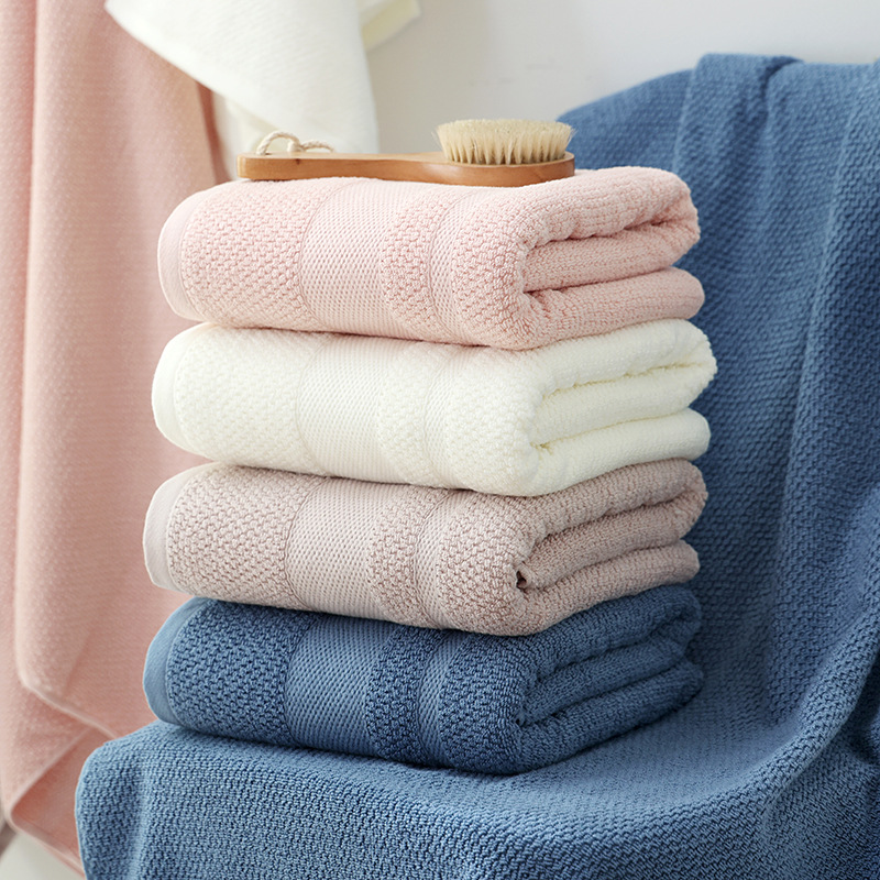 Wholesale pure cotton towels, household absorbent face towels, adult and student bath towels, gifts, labor protection towels, customized pic 6