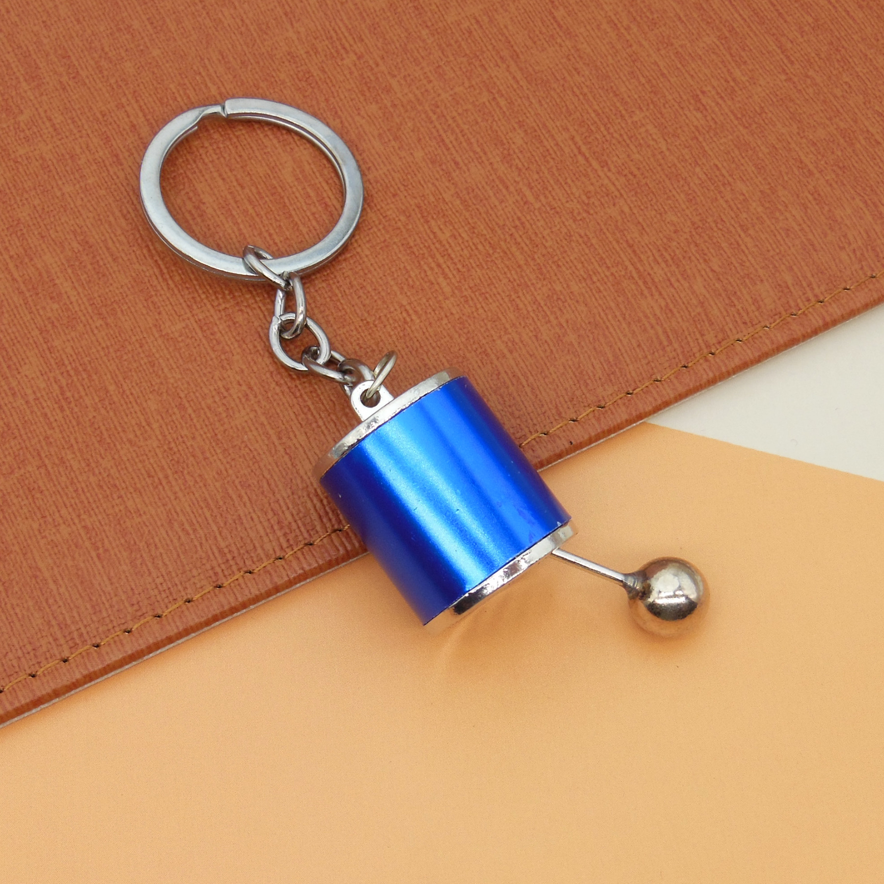 跨境汽车改装钥匙扣挂件创意仿真汽车挂排换挡金属模型小礼品现货详情16