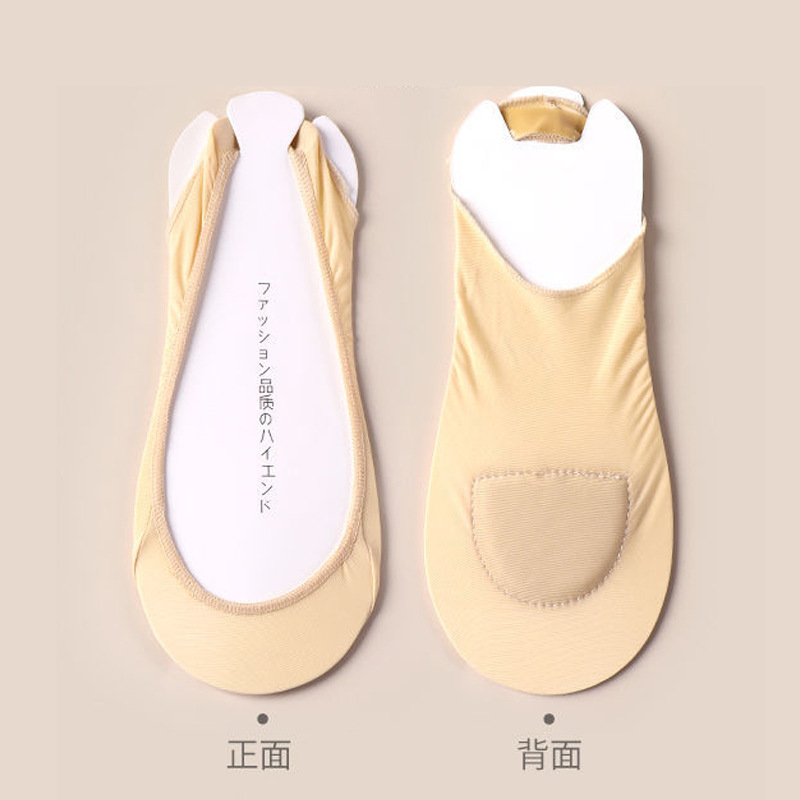 跨境春夏季女士长脚袜透气舒适隐形吊带袜子高跟鞋用加厚棉垫防滑详情6
