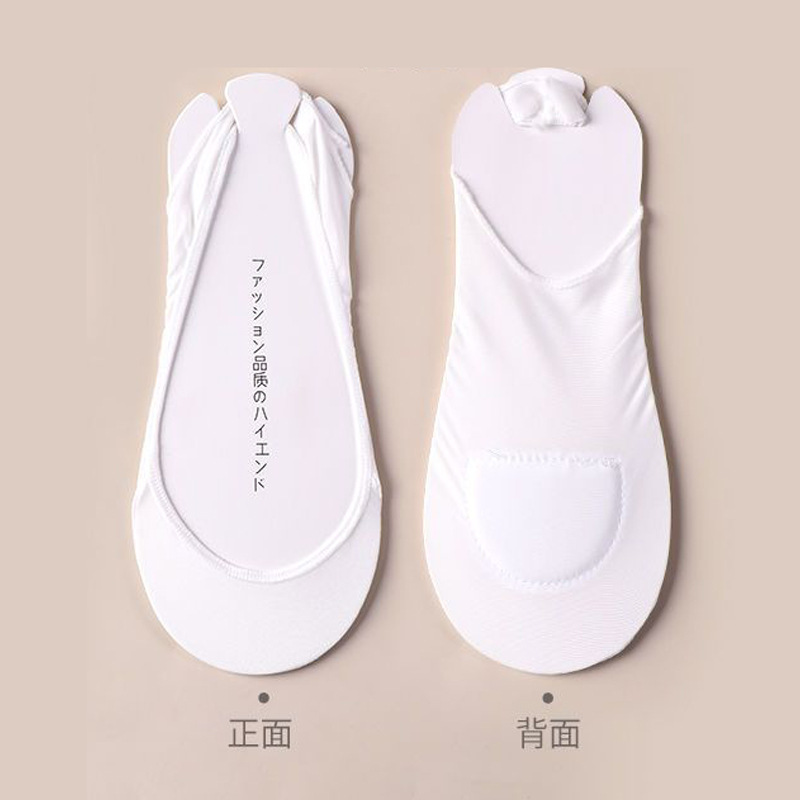 跨境春夏季女士长脚袜透气舒适隐形吊带袜子高跟鞋用加厚棉垫防滑详情5