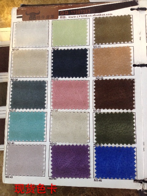 Ha Niu Leather, a direct sales manufacturer of genuine pigskin, offers a wide range of colors for the second-layer inner leather of pigs. We have stock available and can customize according to samples pic 2