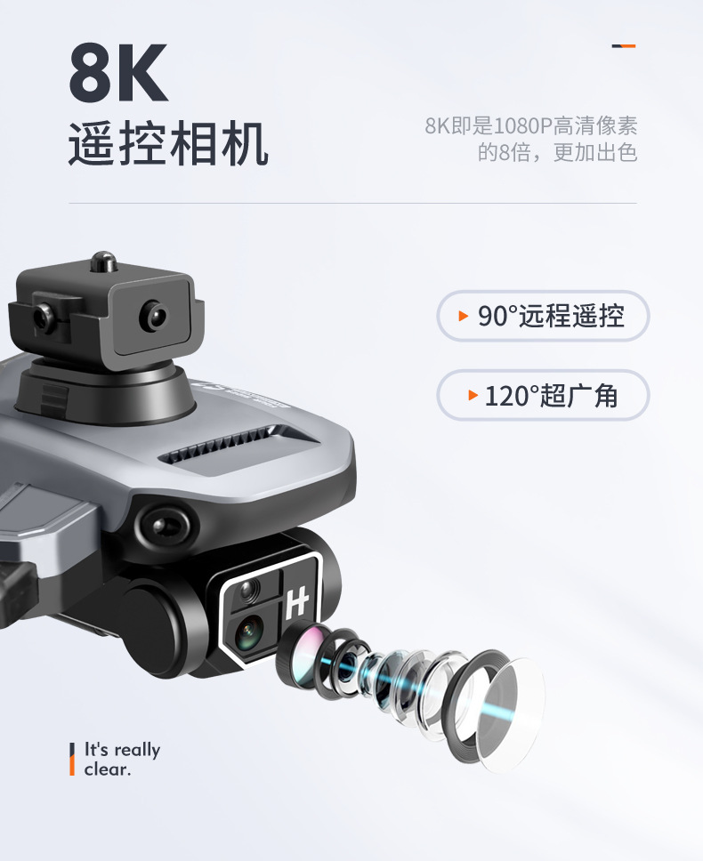 直升机迷你无人机专业级无刷跨境双镜头无人机航拍遥控飞机详情8