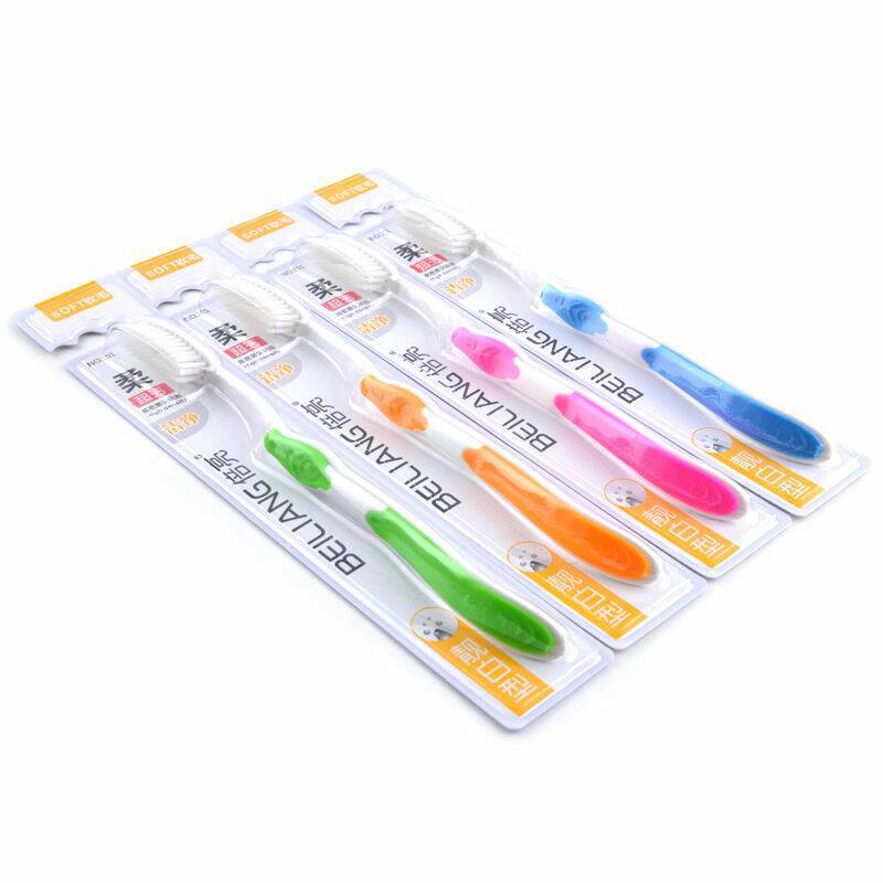 New material bright soft bristle toothbrush, fine bristle toothbrush, adult brushing brush, toiletries, cleaning toothbrush, gift pic 9