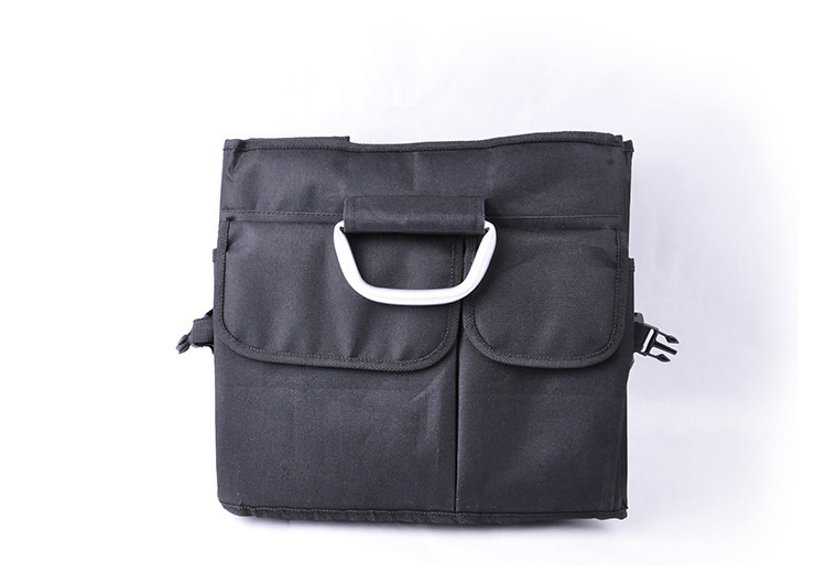 厂家直销汽车收纳箱黑色牛津布储物箱车用后备箱收纳包可定制logo详情18