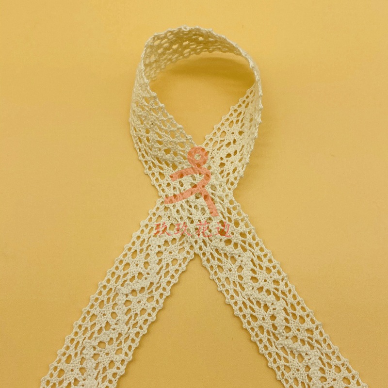Factory direct sales of hollow symmetrical small wave cotton thread lace round edge machine, cotton edge clothing and home DIY accessories pic 6