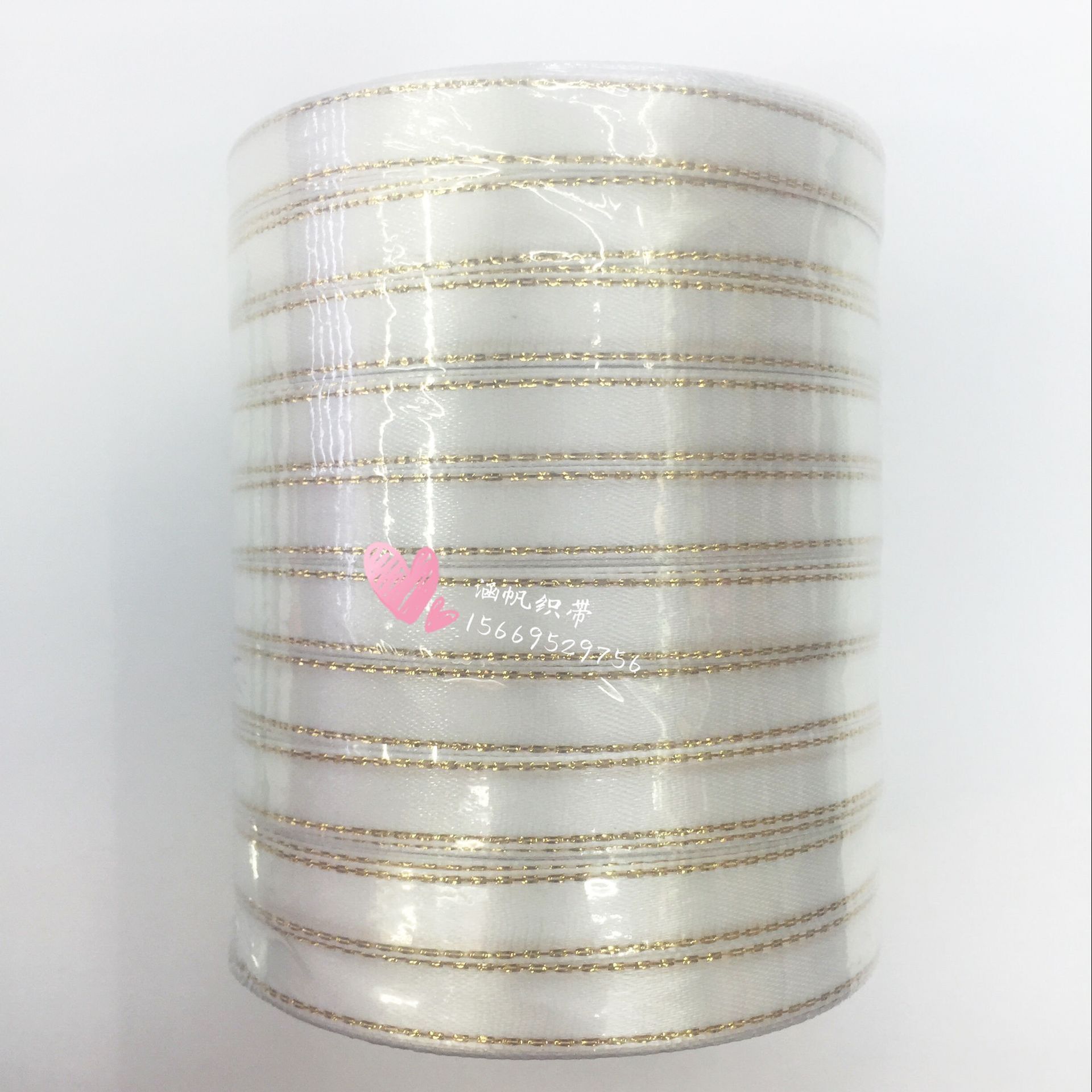 1 cm gold-edge ribbon, 3 fen in multiple colors to choose from. Available in stock for gift packaging, head accessories, clothing accessories, etc pic 22