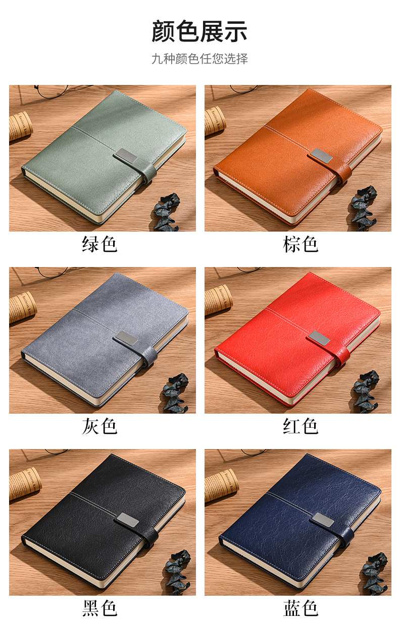 Customized A5 business notebook gift box set, high-end office notebook with high appearance level, as a gift for corporate year-end parties pic 20