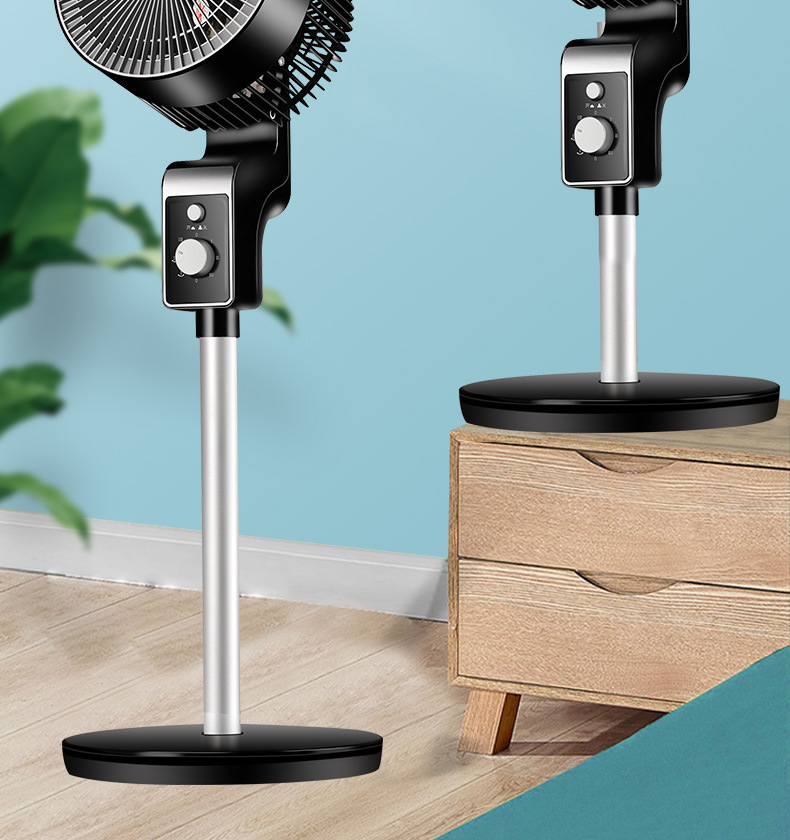 Air fan, household floor fan, stand and stand dual-purpose fan, bottom noise, left and right shaking, remote control, timed air circulation fan pic 33