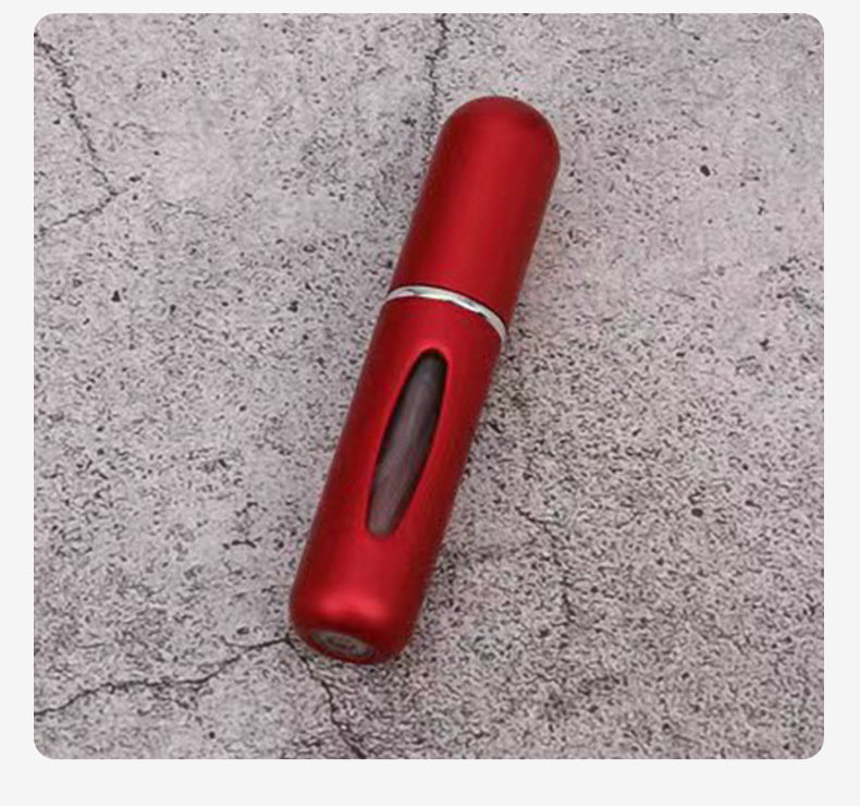 5ml aluminum shell mini perfume bottle, plastic inner liner hydrating spray bottle, portable multi-color dispensed cosmetic bottle pic 20