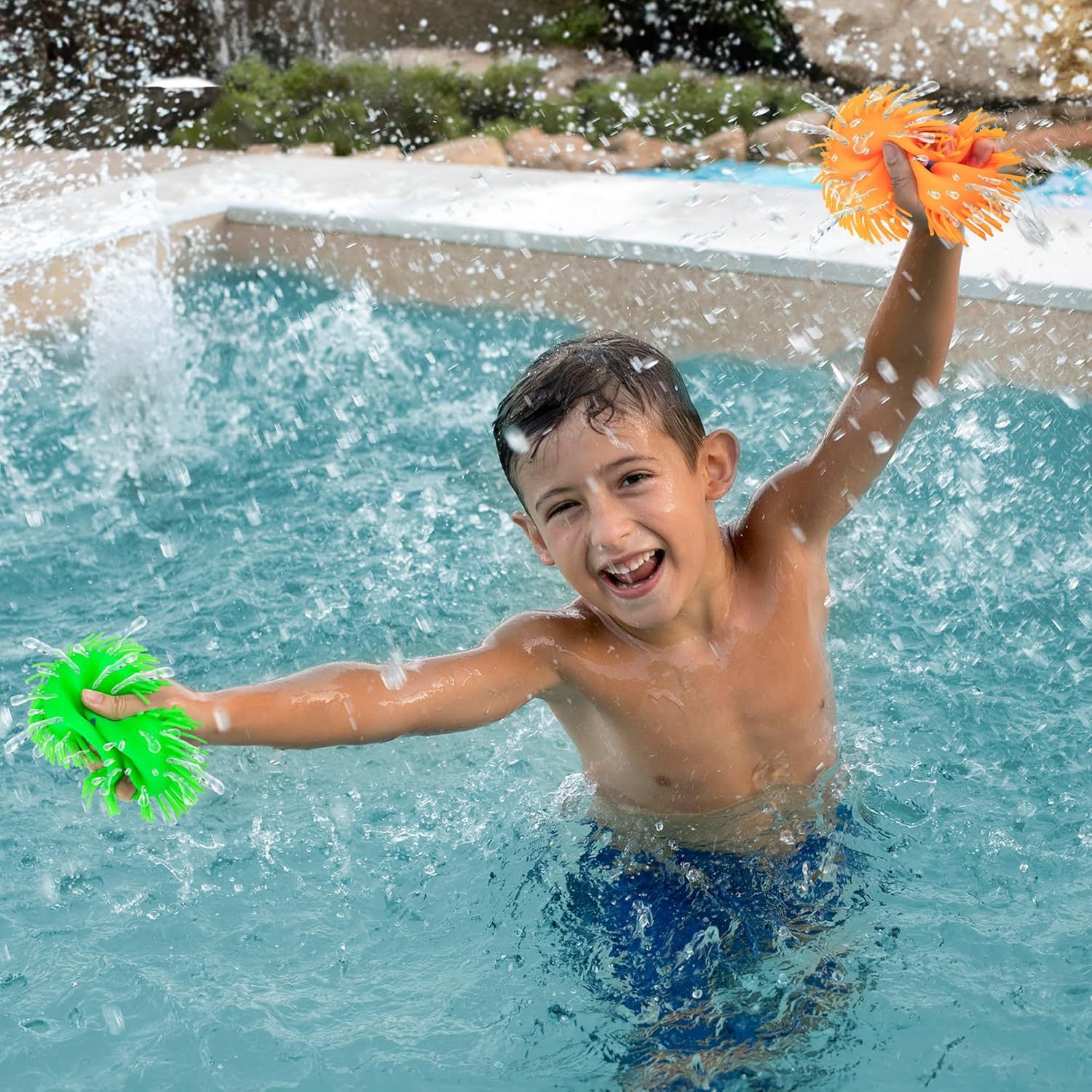 新款现货TPR吸水飞盘甩水飞碟亲子户外运动夏日戏水沙滩解压玩具详情6