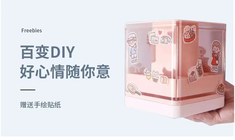 桌面 整理塑料口红盒 详情13