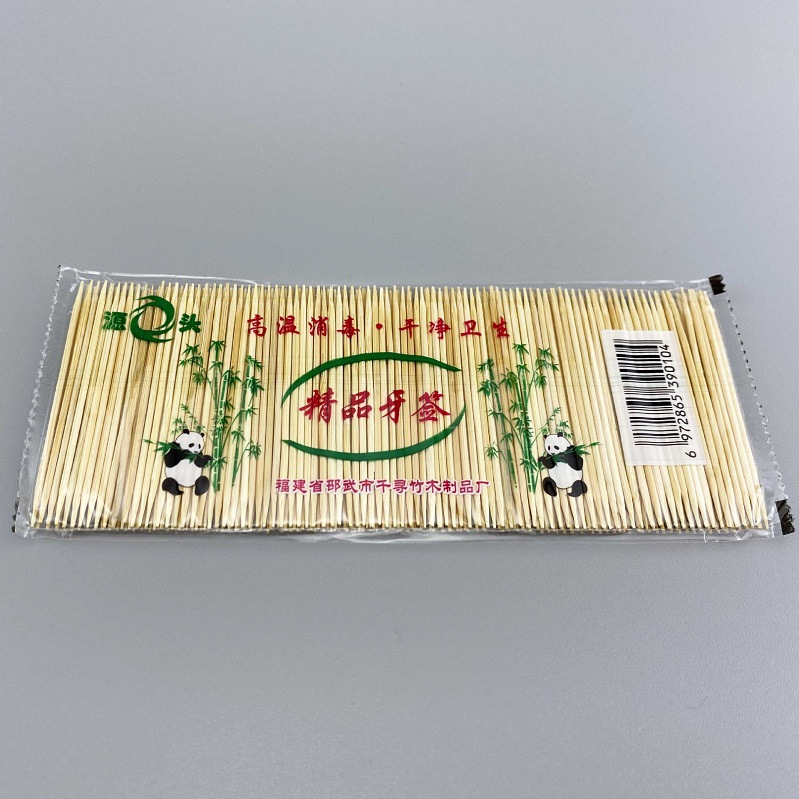 Double-headed bagged long toothpicks, tea bamboo toothpicks, wholesale portable disposable household toothpicks, hotel toothpicks pic 15