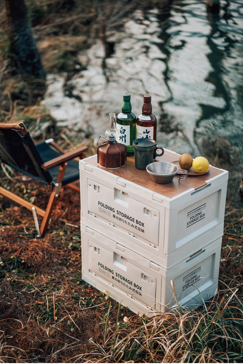 Dream PI outdoor folding storage box, car trunk, home camping, camping car storage and organization box pic 10