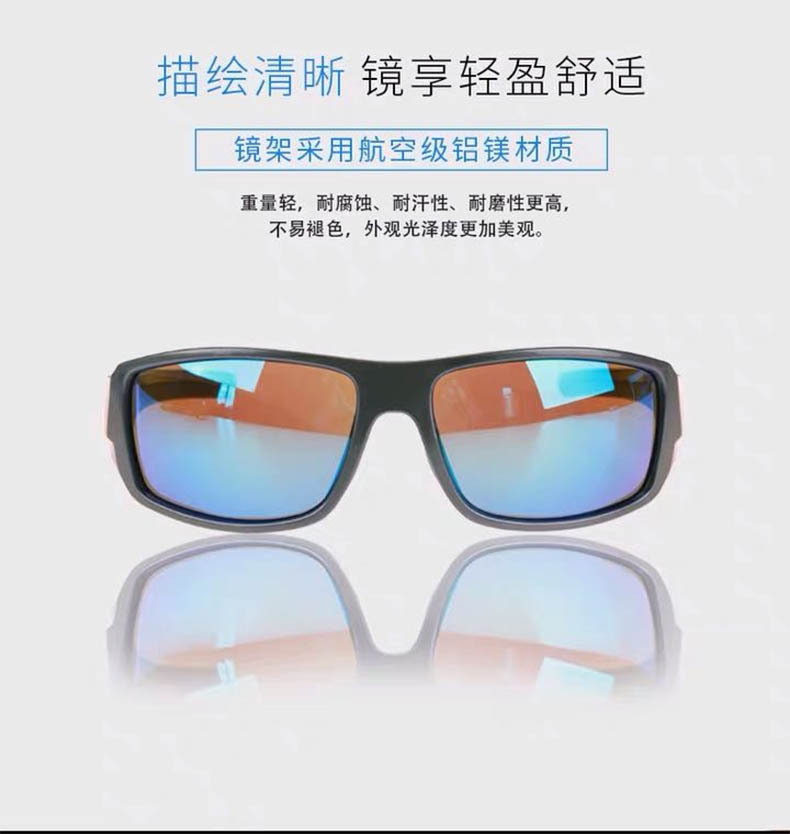 The sports and outdoor enhanced TMC high-definition anti-glare fishing mirror is used for fishing fat Goluas pic 2