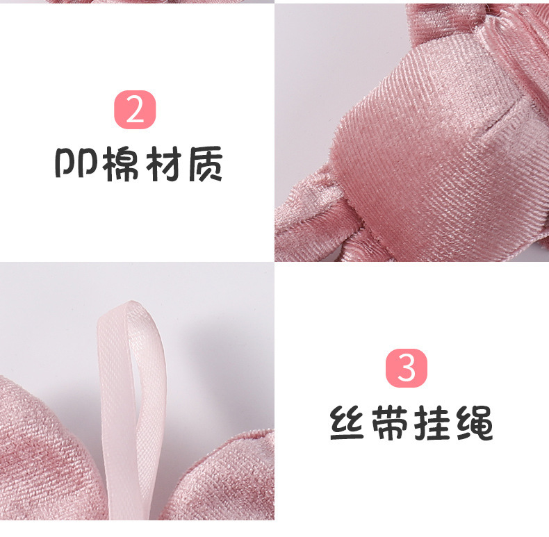Wholesale of Korean plush Internet celebrity wish rabbit pendants, eternal flower bouquets, rabbit backpacks, keys, plush toys and accessories pic 5