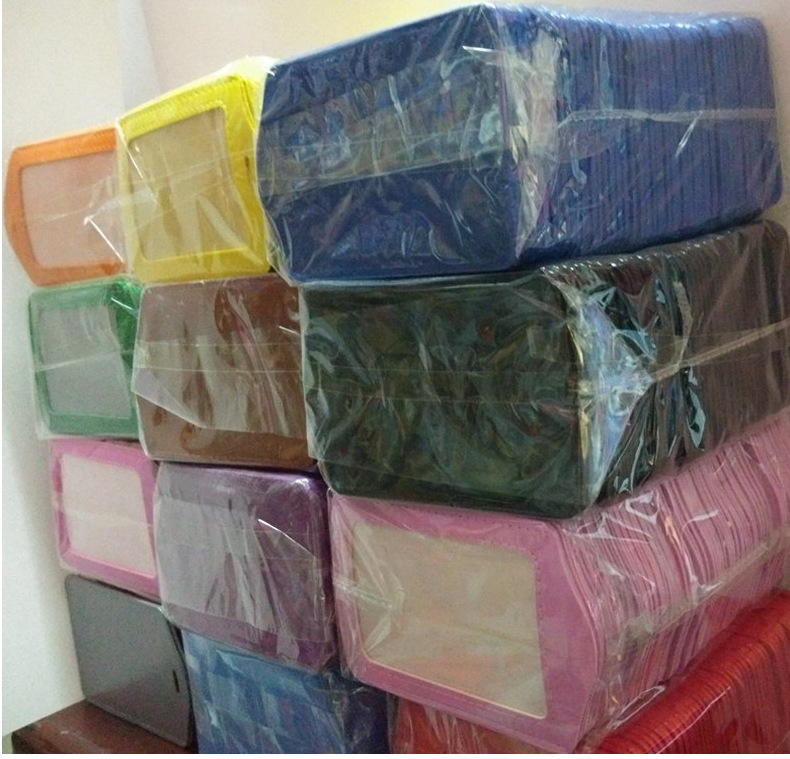 工作牌学生证件卡套工作胸牌工牌PU胸前横竖版皮质皮套皮革卡套详情28