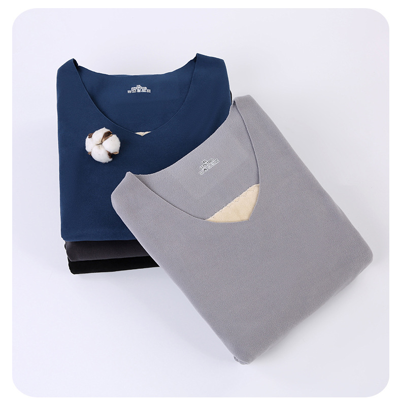 Seamless thermal vest for men, fleece slimming base vest, small patch belly and back protection, waistcoat, undergarment base for winter pic 12