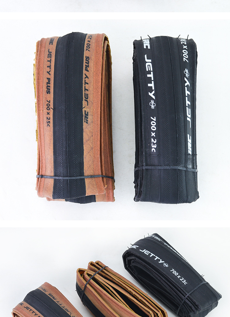 Japanese IRC bicycle tire JETTY PLUS folding yellow rim tire 700*23 25 28C road bike outer tire pic 10