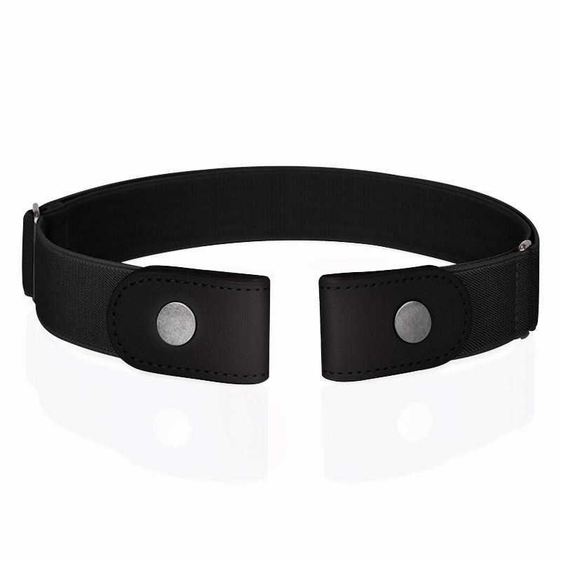 牛仔裤皮带无痕弹力男百搭隐形松紧女士免打孔装饰风懒人腰带详情6