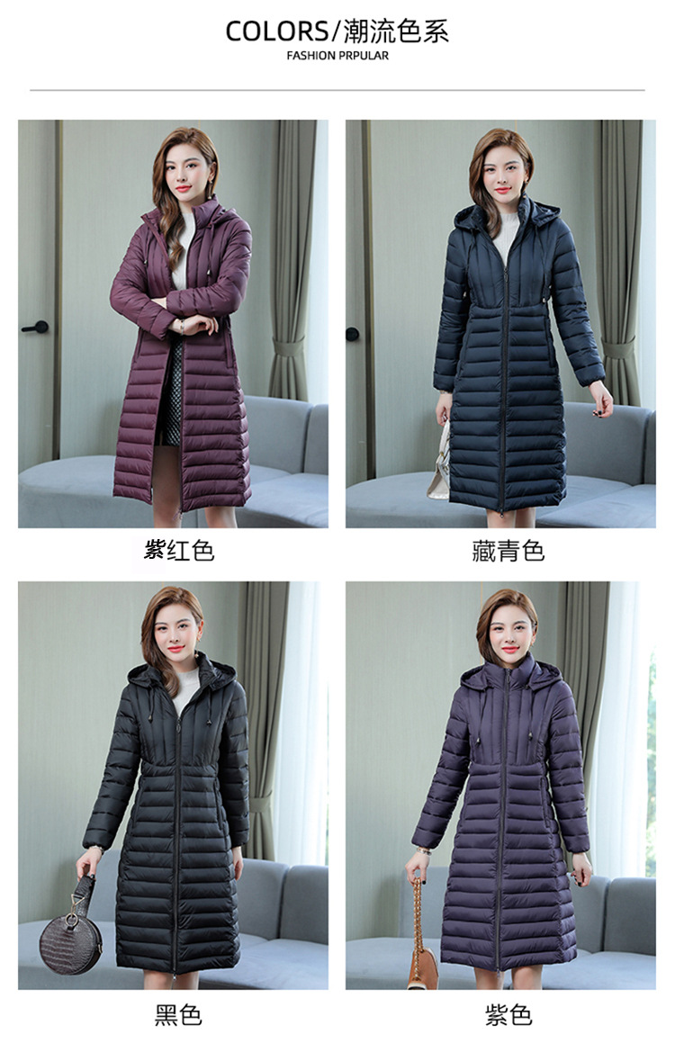 A mid-length cotton-padded jacket for women, 2020 winter new style Korean large-sized slim-fit down cotton-padded jacket, one piece consignment pic 7