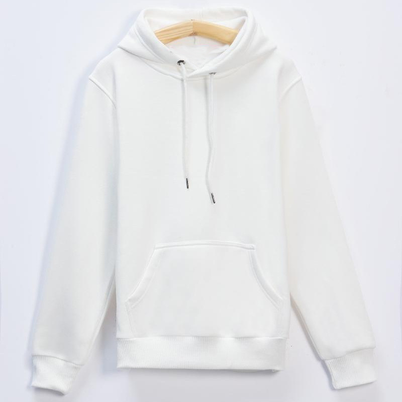 Nuevo otoño invierno color sólido sudaderas simple casual pareja sudaderas cuello redondo sudaderas con capucha sudaderas cabeza suelta manga larga wholesale pic 7