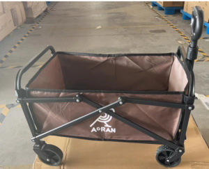 露营车推车户外营地车可折叠小拖车帐篷收纳野营车手拉车桌板详情2