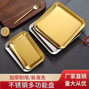 韩式304不锈钢带盖碗家用双层隔热汤碗儿童吃饭碗金色料理泡菜碗详情6